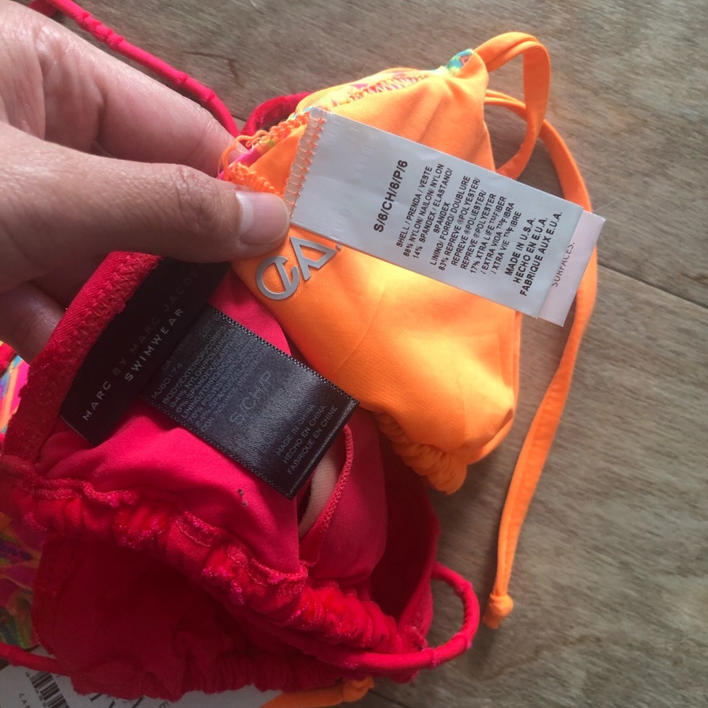 Vitamin A and Marc Jacobs Swimsuit Top - Picture 2 of 3